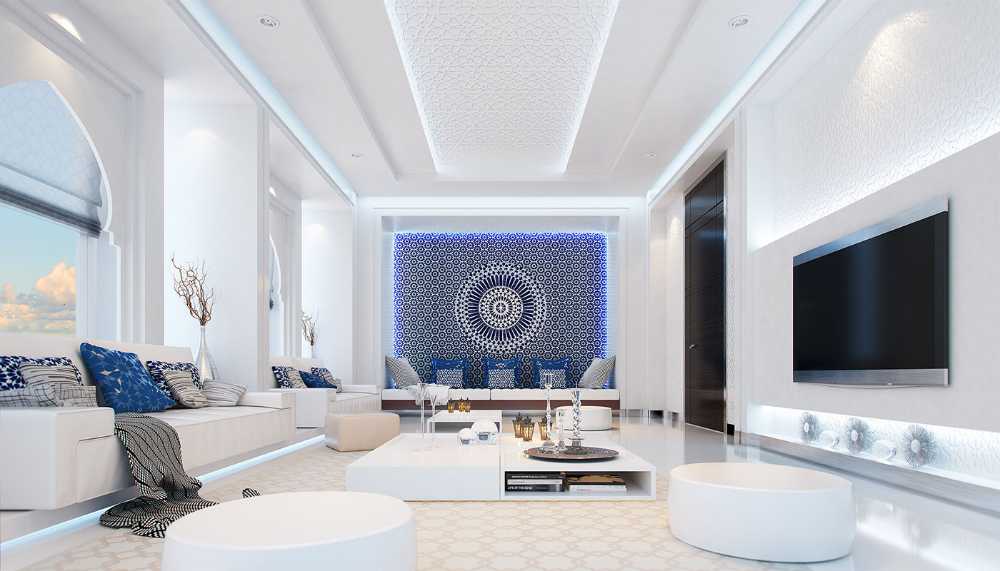Villa en Abu Dabi. Diseño minimalista e icónico en nombre del lujo