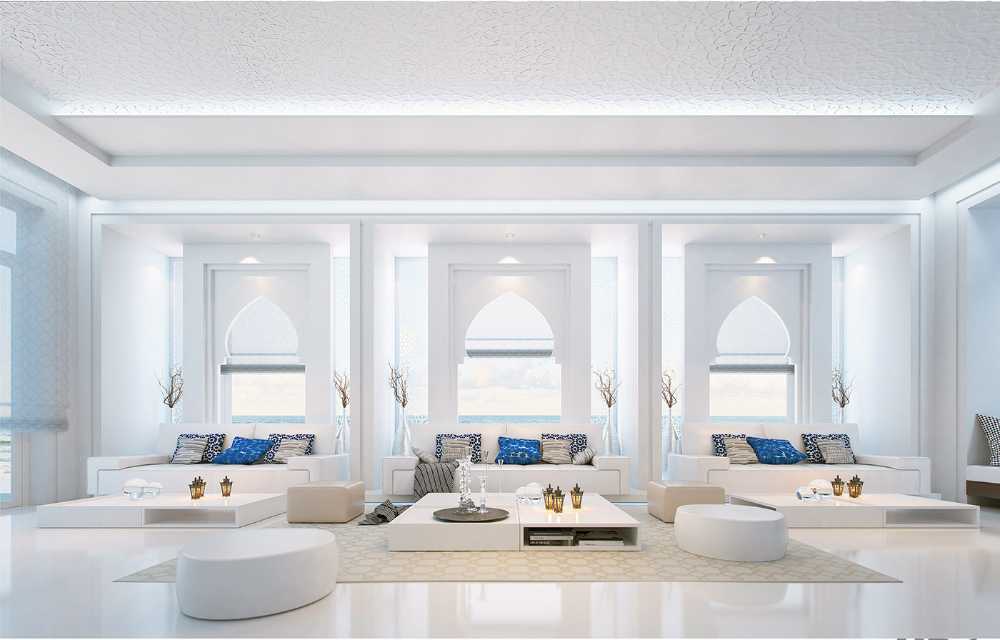Villa en Abu Dabi. Diseño minimalista e icónico en nombre del lujo