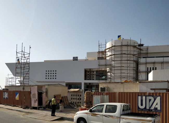 Villa en Abu Dabi. Diseño minimalista e icónico en nombre del lujo