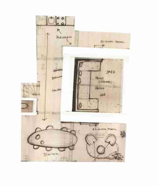 1950s flat in Rotterdam. Addition of a multifunctional