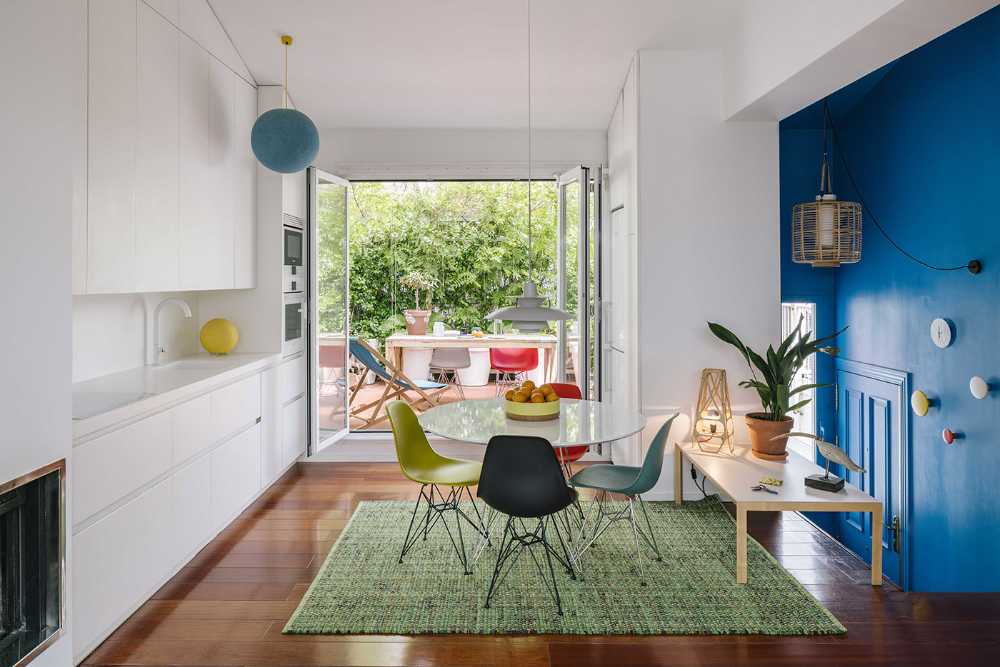 Penthouse au centre de Madrid. Rénovation au nom de l'hédonisme et du plaisir