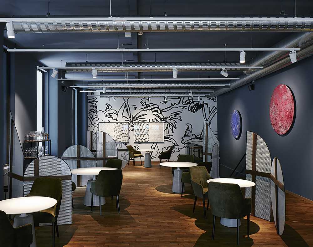 Stile industrial chic a Vienna. Personalità eccentrica per un ristorante di design