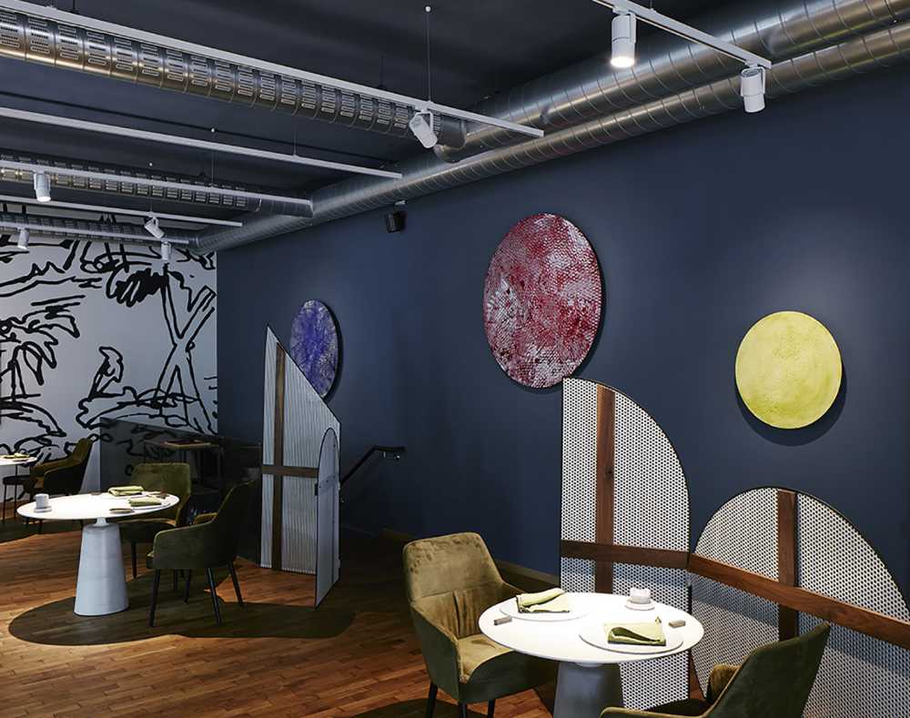 Stile industrial chic a Vienna. Personalità eccentrica per un ristorante di design