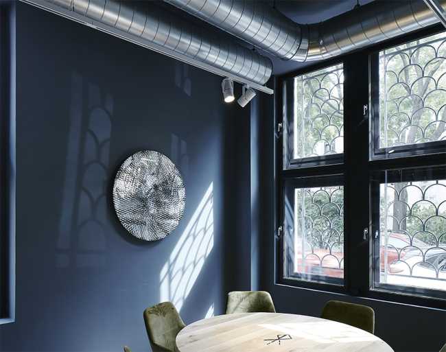 Industrial style in Vienna. Eccentric character for a designer restaurant