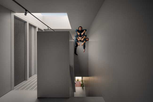 Fotomontaje de una vivienda