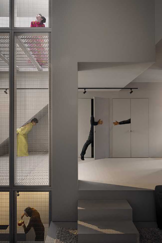 Espacio habitable como telón de fondo.