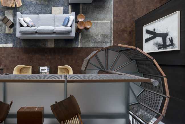 Un apartamento para coleccionistas con vista panorámica, ¿cómo será?