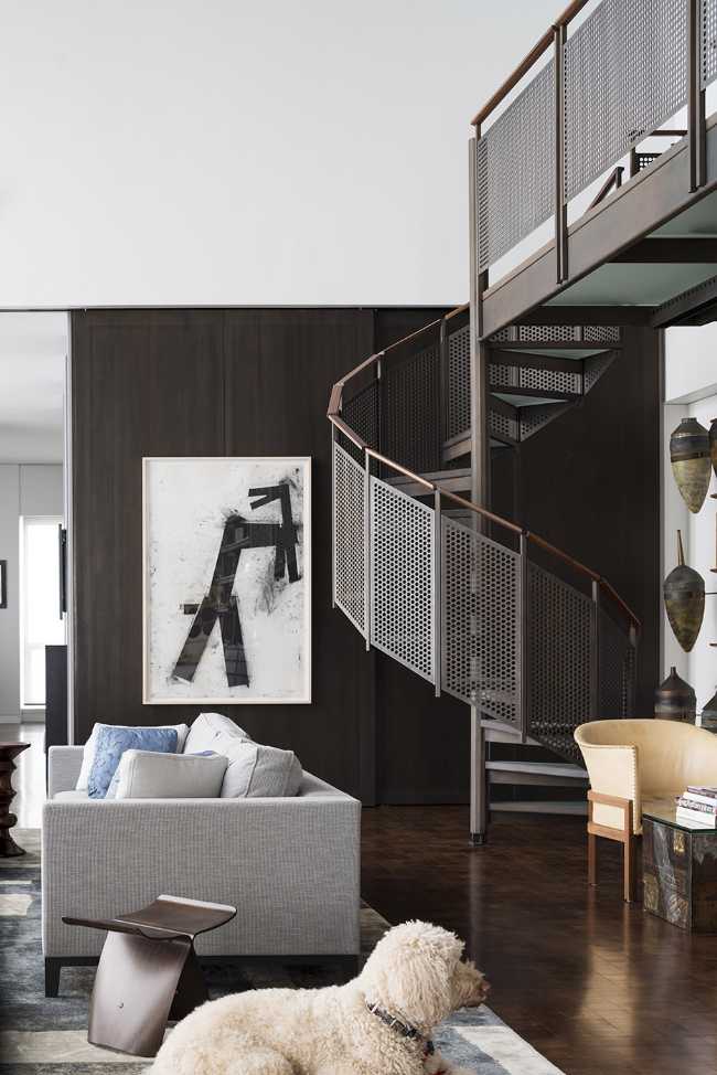 Un apartamento para coleccionistas con vista panorámica, ¿cómo será?