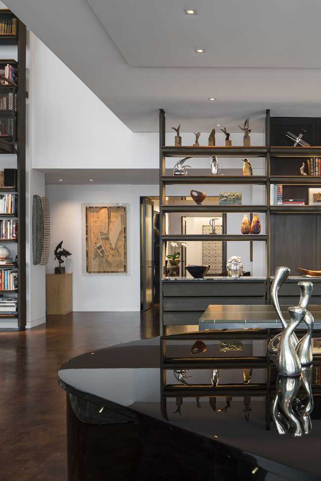 Un apartamento para coleccionistas con vista panorámica, ¿cómo será?