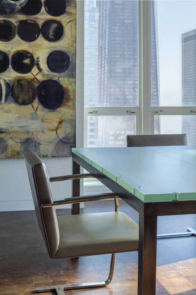 Un apartamento para coleccionistas con vista panorámica, ¿cómo será?