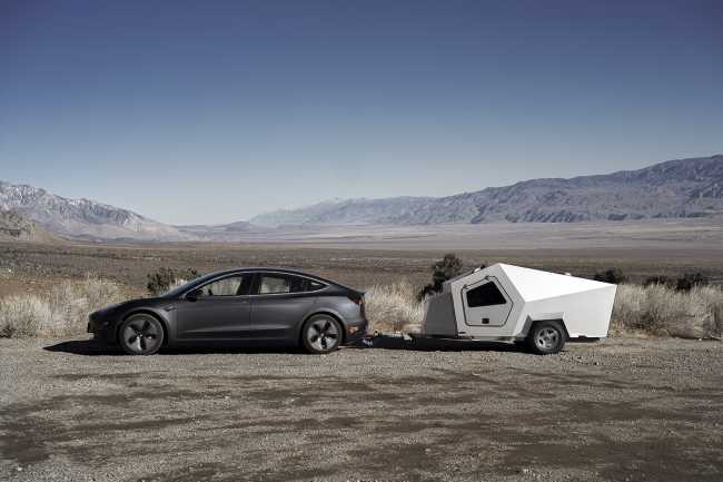 Polydrop, la remorque de voyage électrique. Le camping sans compromettre le confort.