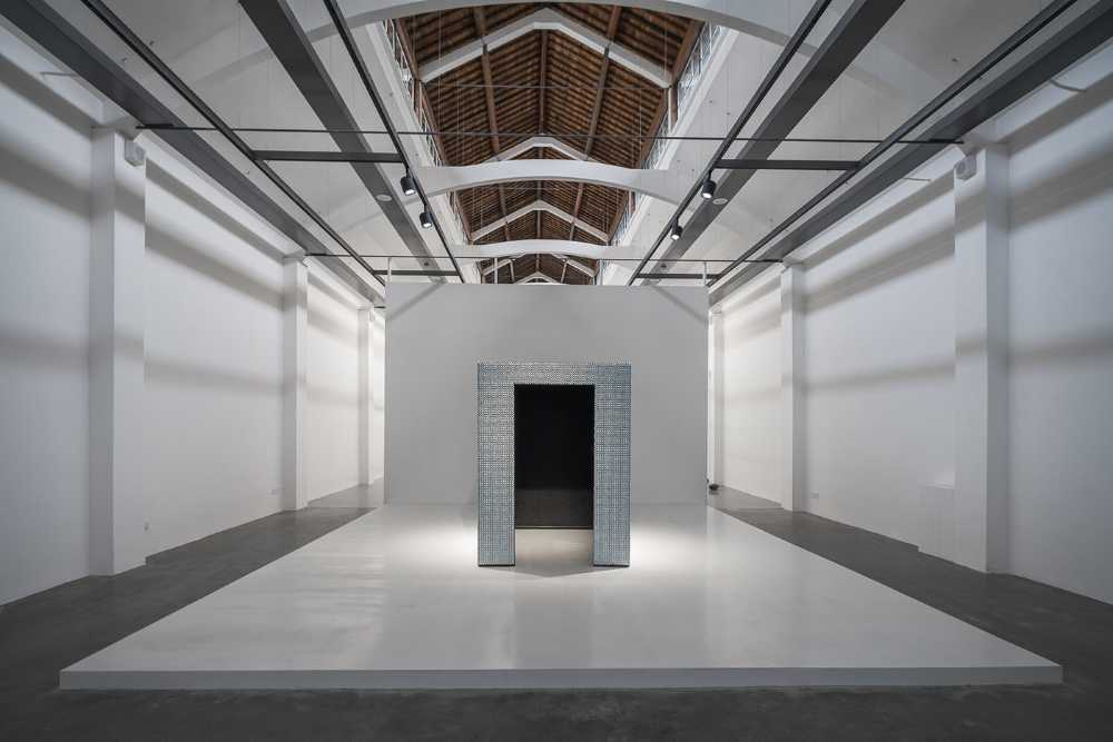 Interno museo di arte contemporanea
