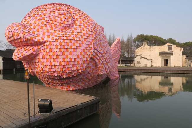 Silk Factory in China. A framework for the exhibition of contemporary art