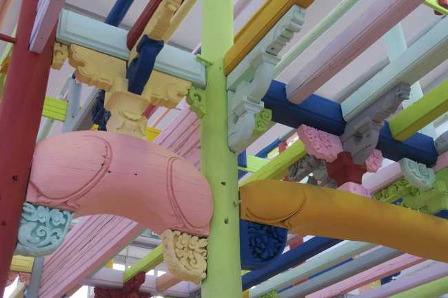 Silk Factory in China. A framework for the exhibition of contemporary art