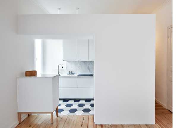 Renovated apartment in Corsica. Wooden floor and local marble fireplaces