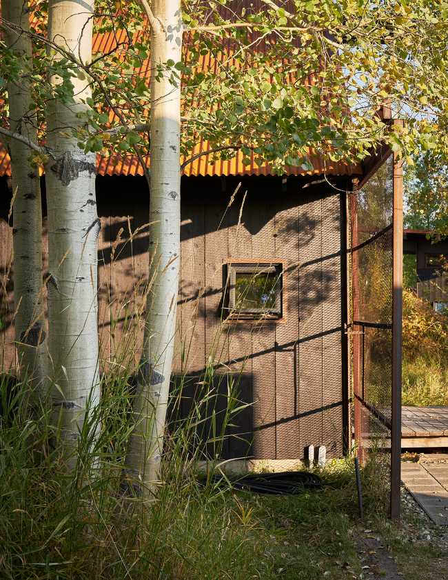 Abitazione come un capannone vernacolare