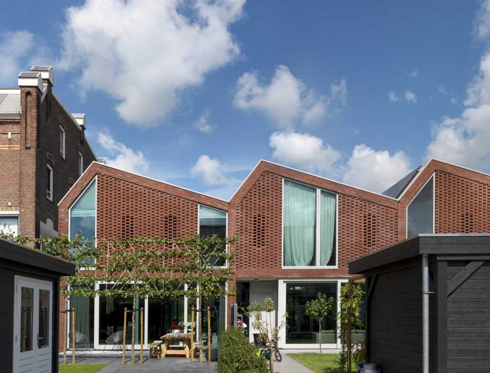 Maritime character for three homes in Rotterdam.