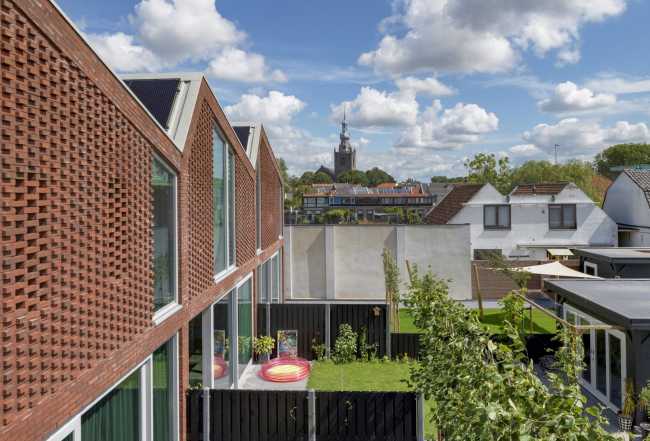 Maritime character for three homes in Rotterdam. 