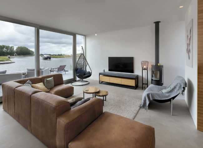 Maritime character for three homes in Rotterdam. 