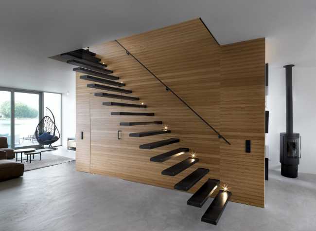 Maritime character for three homes in Rotterdam. 