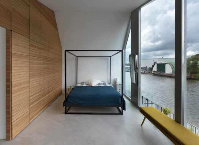 Maritime character for three homes in Rotterdam. 