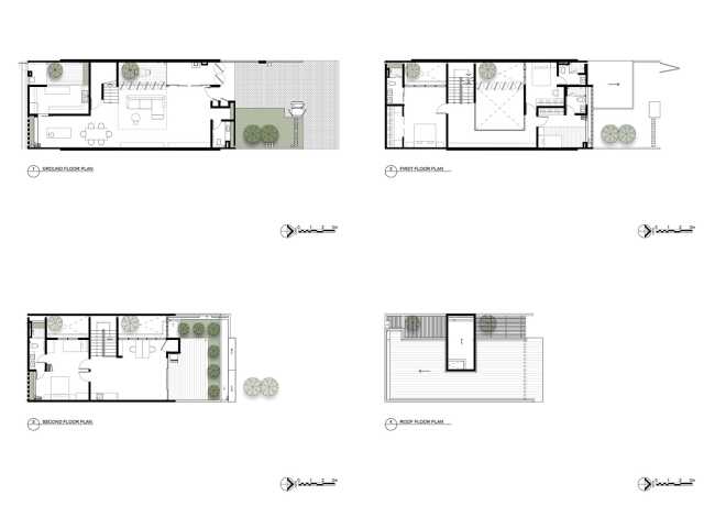 Outdoor che irrompe nell’indoor. Luce, cielo, aria e vegetazione vivificano una casa industrial-chic