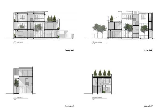 Outdoor che irrompe nell’indoor. Luce, cielo, aria e vegetazione vivificano una casa industrial-chic