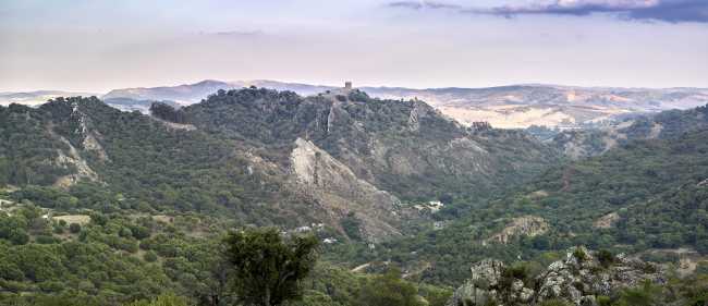 Landscape and history, the great beauty of Los Alcornocales Reserve. The renovation of the castle