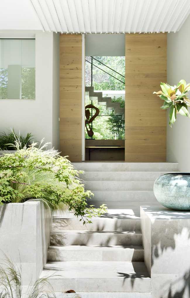 Casa a L:architettura contemporanea per una casa anni 60