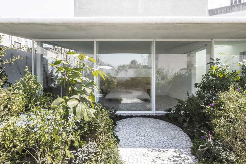 An oasis of nature and serenity in Mexico City: Casa Verne, amidst slits of light and hanging gardens