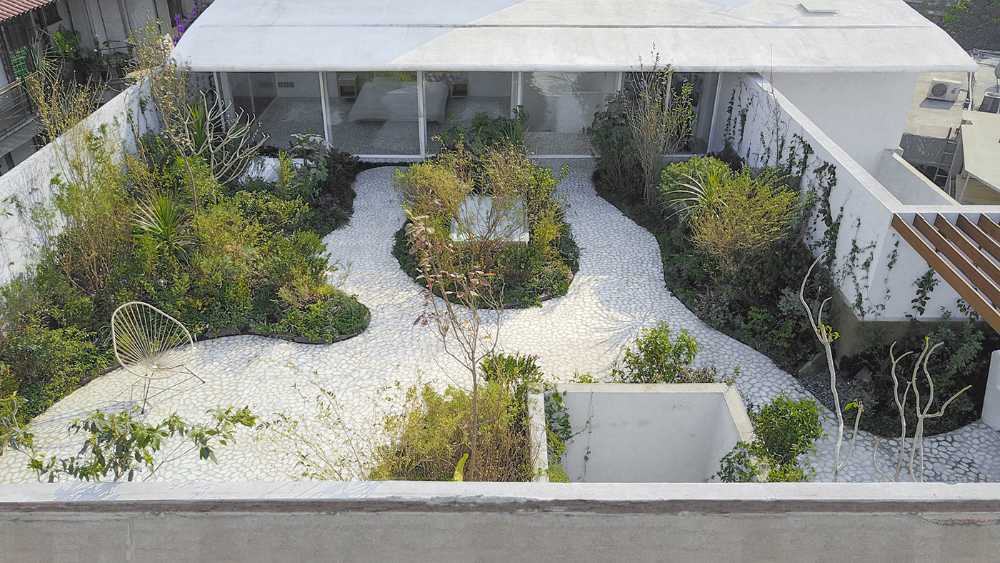 An oasis of nature and serenity in Mexico City: Casa Verne, amidst slits of light and hanging gardens