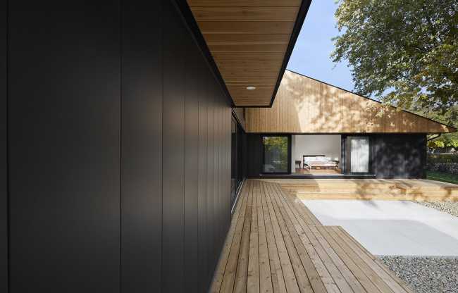 Pearl  House, ampliamento e riprogettazione di un volume esistente. Un grande spazio unico da vivere in famiglia