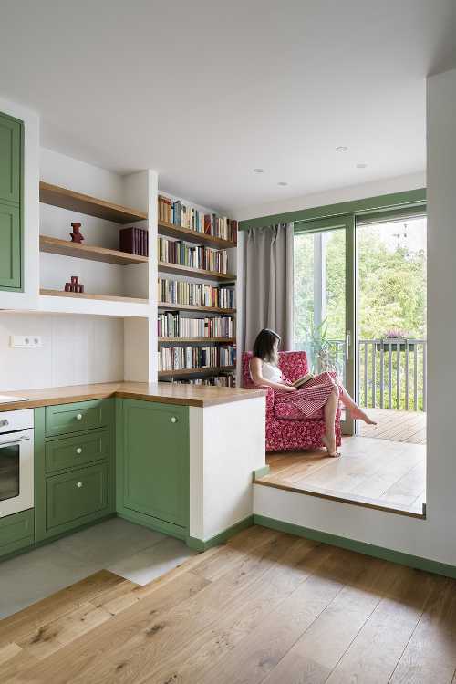 Historic villa in Prague. Reconstruction for the co-living of three families