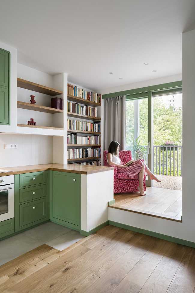 Villa storica a Praga. Ricostruzione per il co-living di tre famiglie