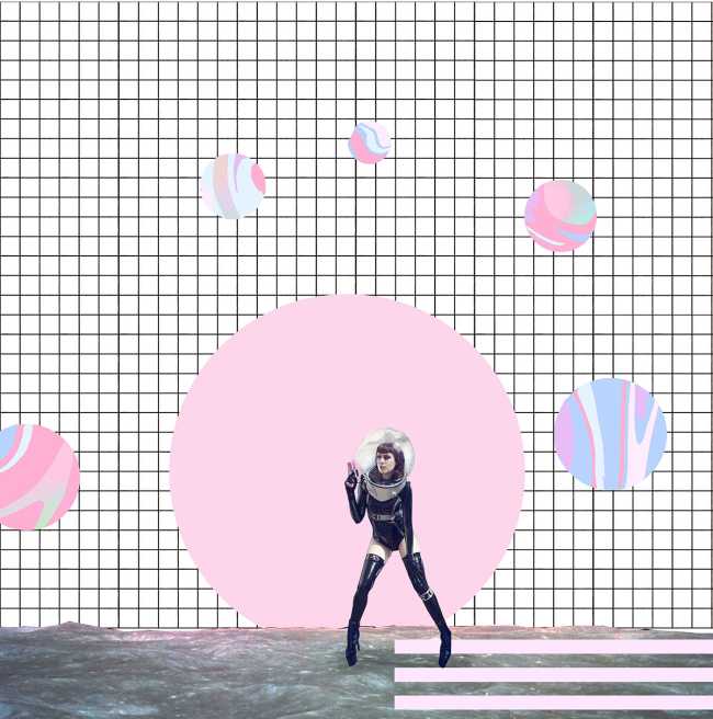 Wonder Galaxy pour Casa Decor. Une installation futuriste et ludique qui évoque les rêves d'enfance