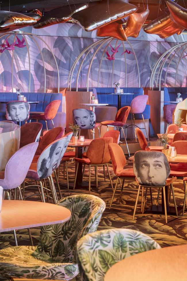 Restyling del Crazy Pianos Club. El espacio concebido como una película surrealista para dejarse llevar