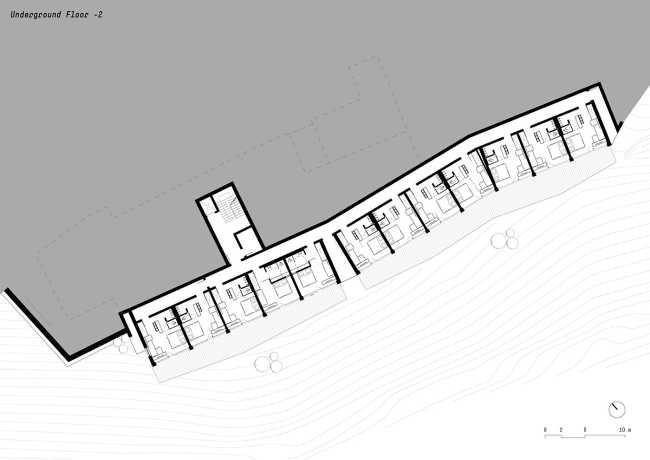 Dal ventre della terra: nel nuovo hotel Gfell l’emozione di vivere dentro la natura