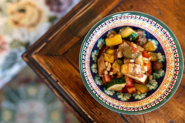 The advantage of being different. Italian cuisine + architecture embody the slogan