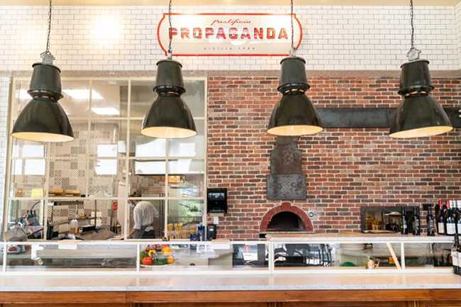 The advantage of being different. Italian cuisine + architecture embody the slogan