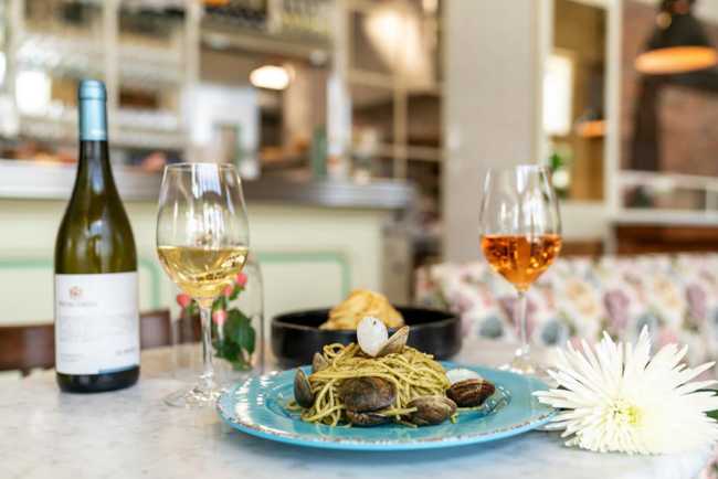 The advantage of being different. Italian cuisine + architecture embody the slogan