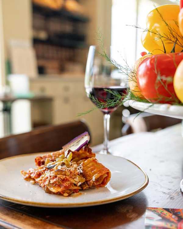 The advantage of being different. Italian cuisine + architecture embody the slogan