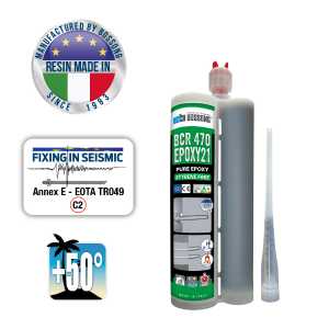 Pure and high performance seismic epoxy resin - BCR EPOXY21