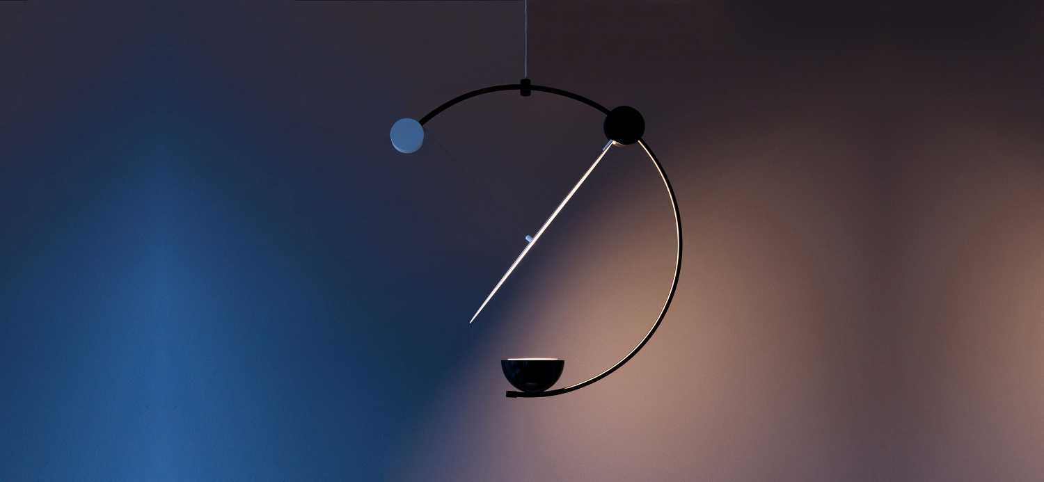 Diffused light and astro-mathematical geometries for a new lighting design
