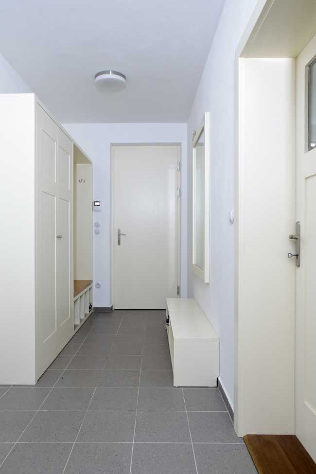 Farm surrounded by the picturesque Bohemian nature. New wooden farm building