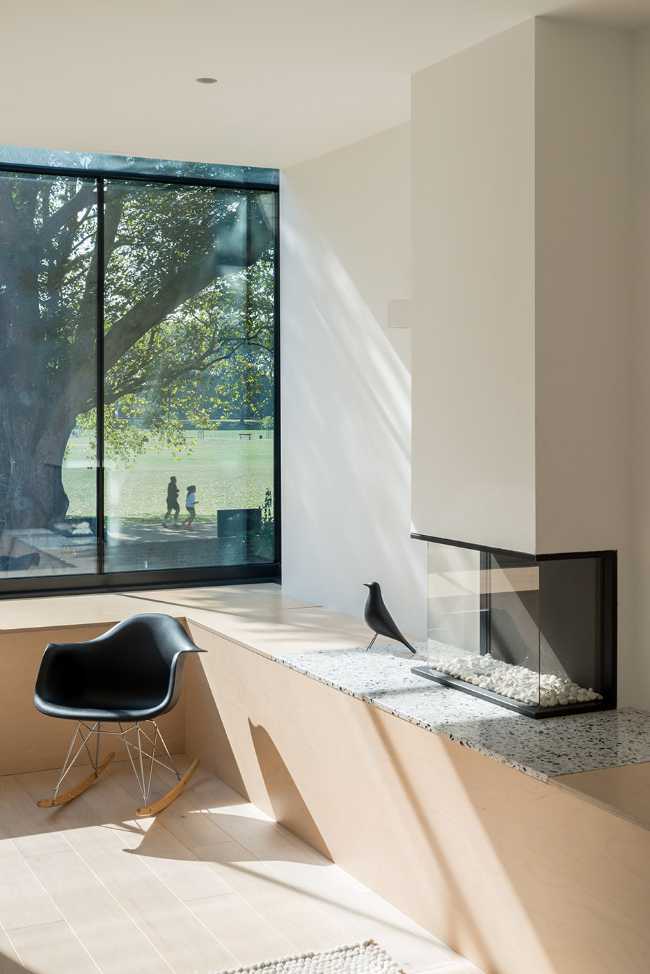 Revisiting a Victorian home. Materials and colors combine to offer new opportunities for light and space