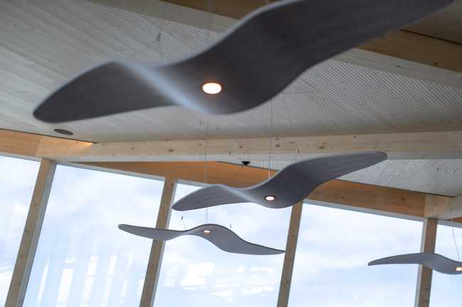 Restaurant perched on the Austrian Alps. Breathtaking scenery and 360-degree panoramic views