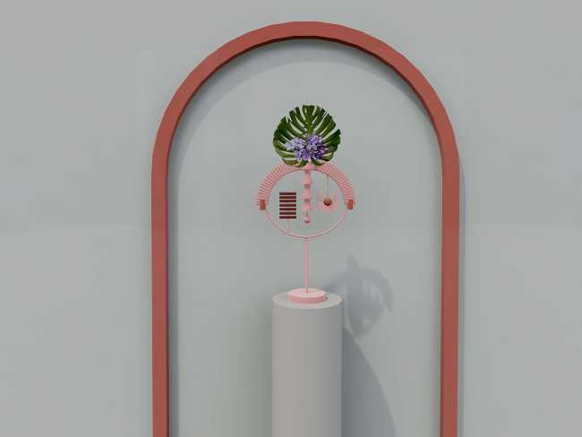 MASQ miroirs et vases: accessoires entre masques précolombiens, art et ironie