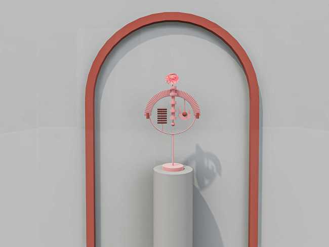 MASQ miroirs et vases: accessoires entre masques précolombiens, art et ironie