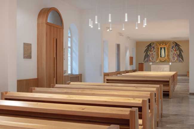 Shrine of Our Lady of Fatima, architectural interventions to preserve the atmosphere