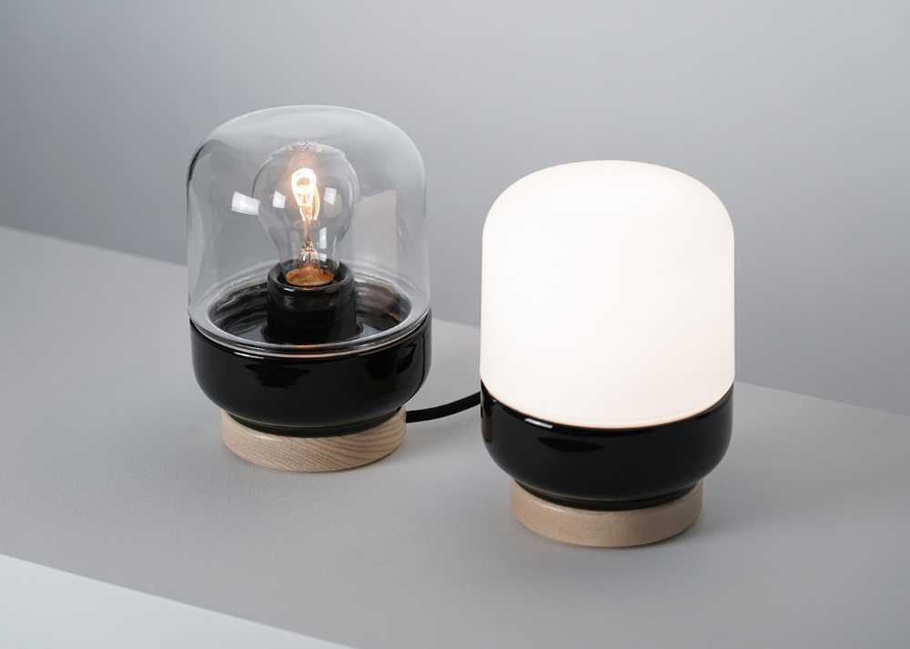 Growing Ohm porcelain light collection embraces the retrofit bulb